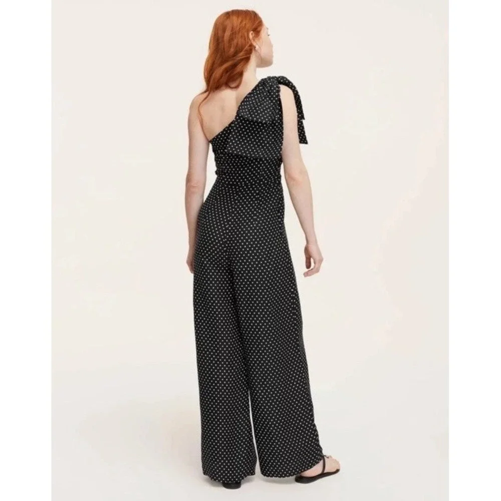 Women's Mini Polka Dot Jumpsuit - kate‎ spade new york Black/White 0